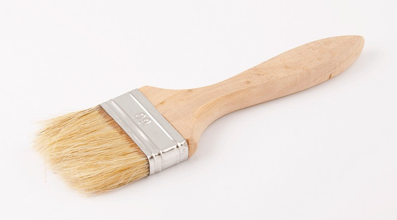 Кисть плоская MASTERTOOL 60х14 мм 91-1060 Ровно - изображение 1