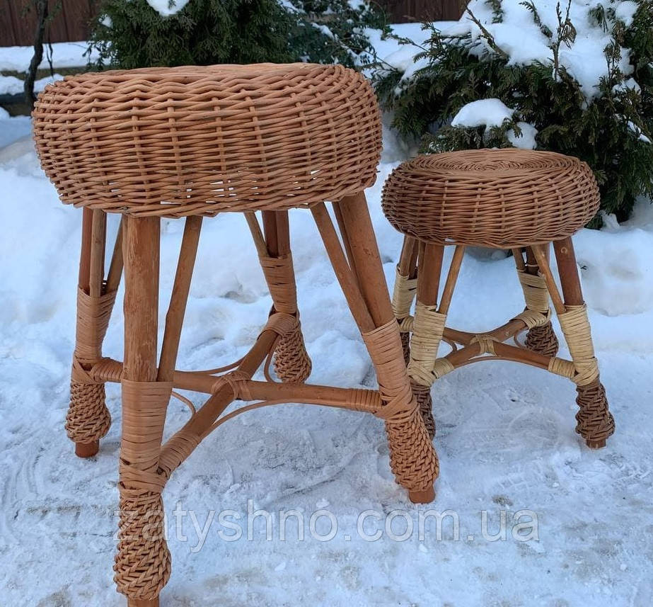 Табуретка плетеная разных размеров Киев - изображение 4
