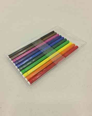 Фломастери різнобарвні тм Марко (10 кольорів) (1 пачка) Харків