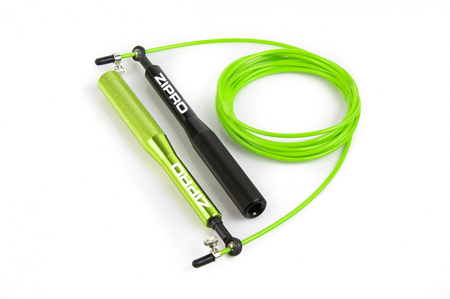 Скакалка Zipro спортивная 300 см, черно-желтая Киев - изображение 3
