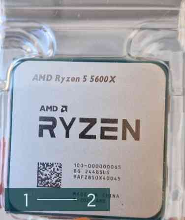 Новий процесор AMD Ryzen 5 5600X 3.7(4.6)GHz 32MB sAM4 з пломбою Київ