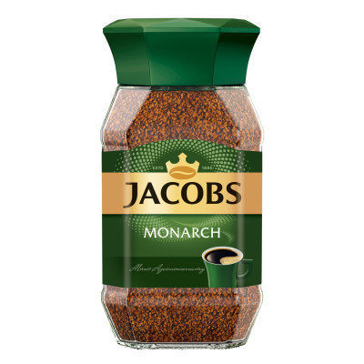 Кофе Jacobs растворимая 190г стеклянная банка (prpj.90908) Винница - изображение 1