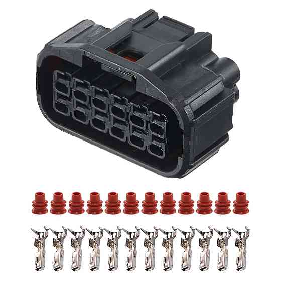 Роз'єм конектор 12-кон., 6189-741 SUMITOMO Японія універс., Моторний відсік, Acura, Honda Київ