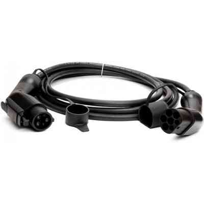 Зарядный кабель для электромобиля HiSmart Type 1 - Type 2, 32A, 7.2кВт, 1 фазний, 5м (EV200009) Винница