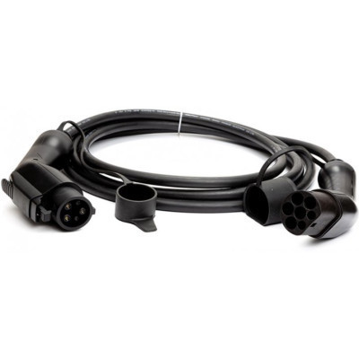 Зарядный кабель для электромобиля HiSmart Type 1 - Type 2, 32A, 7.2кВт, 1 фазний, 5м (EV200009) Винница - изображение 2