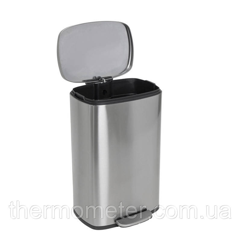 Мусорное ведро с плавным закрытием прямоугольное Mixxus Bevel-TC0105 SS Color 5л цвет нержавейка (MI7086) Киев - изображение 14