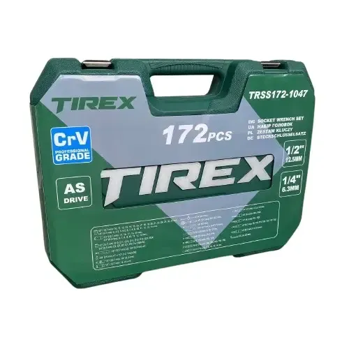 Набір інструментів TIREX TRSS172-1047 — 172 предмети, протиударний кейс, Тірекс Львів - фото 4