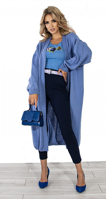 Свободный облегченный кардиган (50-54) Киев - изображение 4