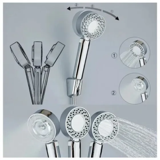 Насадка для душу двостороння MULTIFUNCTIONAL FAUCET із відсіком для шампуню ART:7473 - НФ-00006843 Київ
