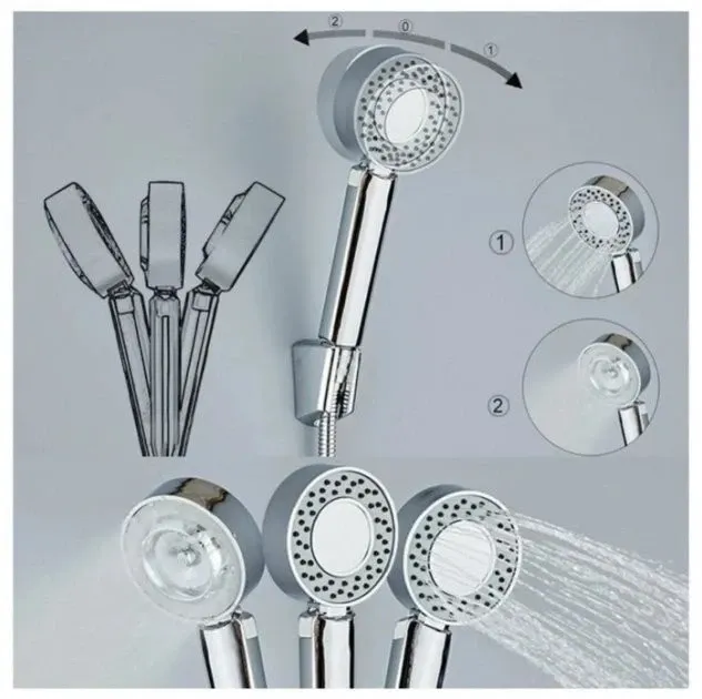 Насадка для душу двостороння MULTIFUNCTIONAL FAUCET із відсіком для шампуню ART:7473 - НФ-00006843 Одеса - фото 6