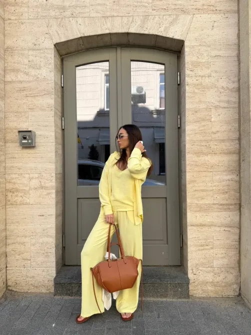 Жіночий костюм трійка з сорочкою, майкою та штанами Одеса - фото 18