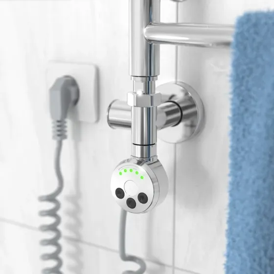 Електронагрівач ТЕН для рушникосушарки LUX 01 Т-300 Хром 300W Київ