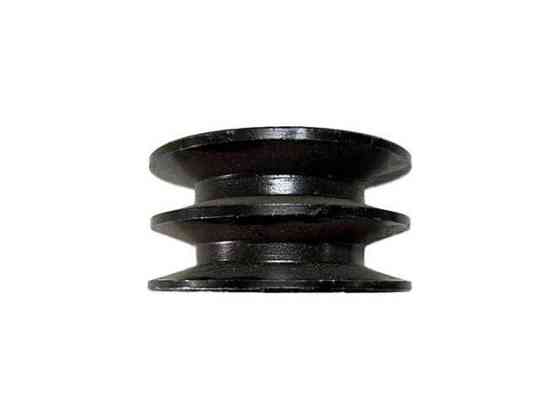 Шків ременя 2 струмка на бензиновий двигун 177F, під колінвал діаметр 25 мм, Мукачево