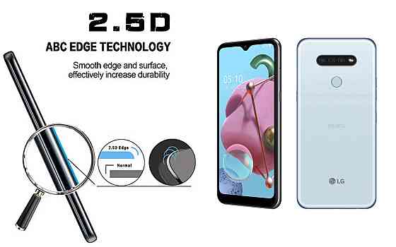 Захисне скло ArmorGlass для LG Q51 – стійке до подряпин та ударів Київ