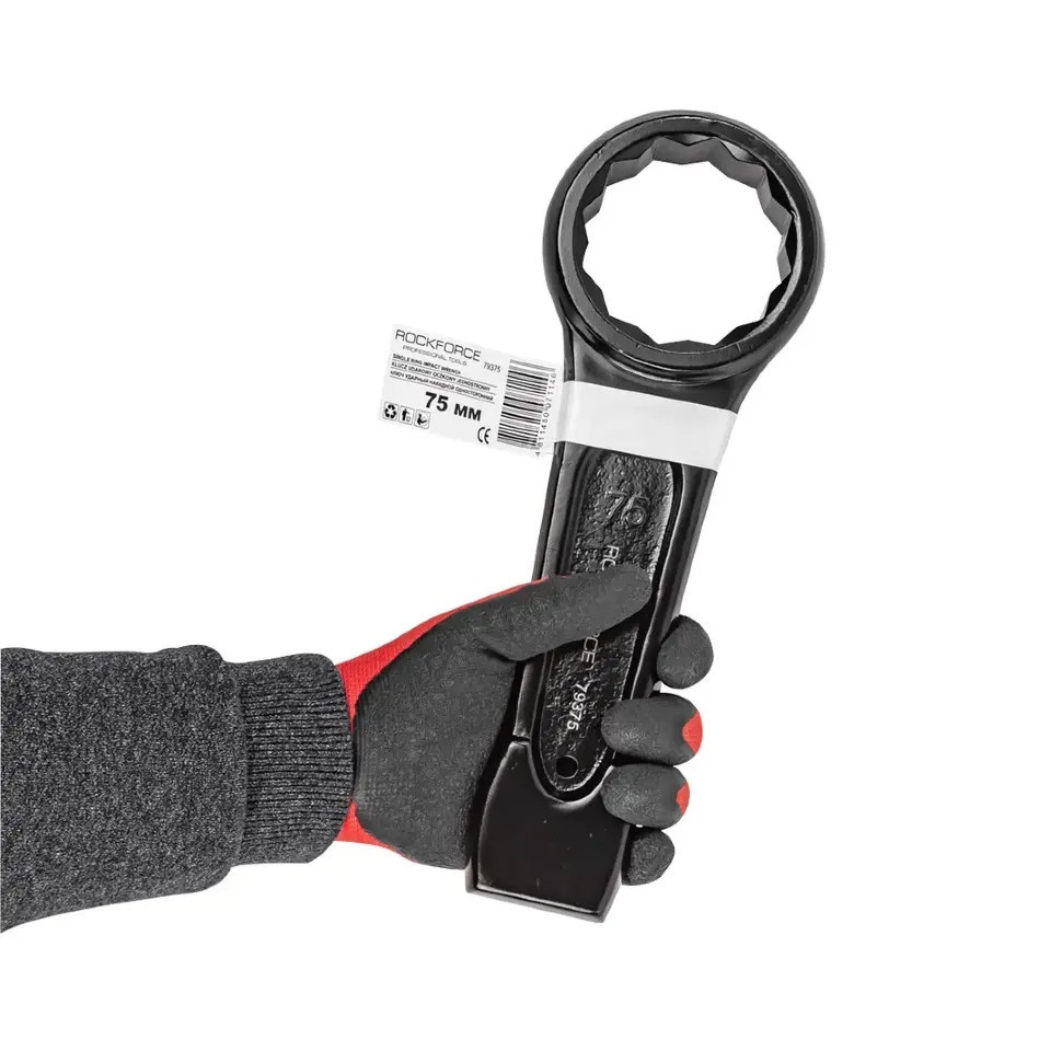 Ключ накидний ударний односторонній 75мм (L-320мм) Одесса - изображение 2