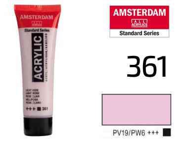 Краска акриловая AMSTERDAM (361) Розовый светлый 20 мл Royal Talens Киев