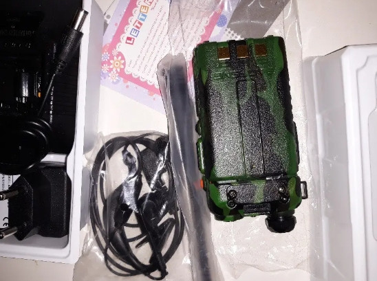 Портативная рация Baofeng UV-5R FM радио + фонарик (Камуфляж) Винница - изображение 8