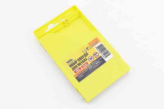 Набір свердел по металу 13шт D-2/2,5/3/3,5/4/4,5/5/5,5/6/6,5/7/7,5/8мм HSS TiN 11-0413 Київ