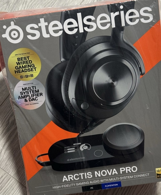 Навушники з мікрофоном SteelSeries Arctis Nova Pro Black (61527) Харків - фото 3