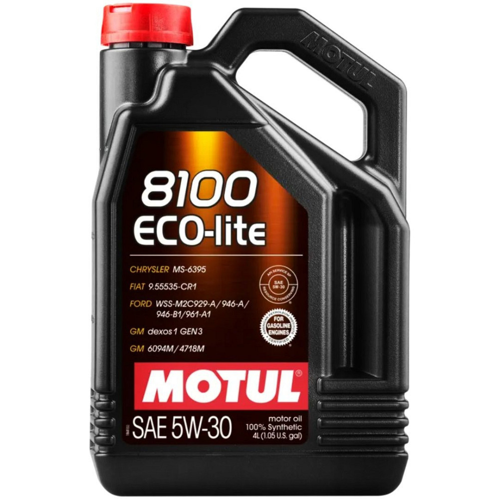 Масло 5W30 ECO-lite SAE 8100 4л Ковель - изображение 1