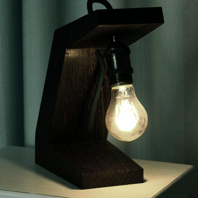 Світильник настільний "Деріде" венге Миколаїв - фото 1