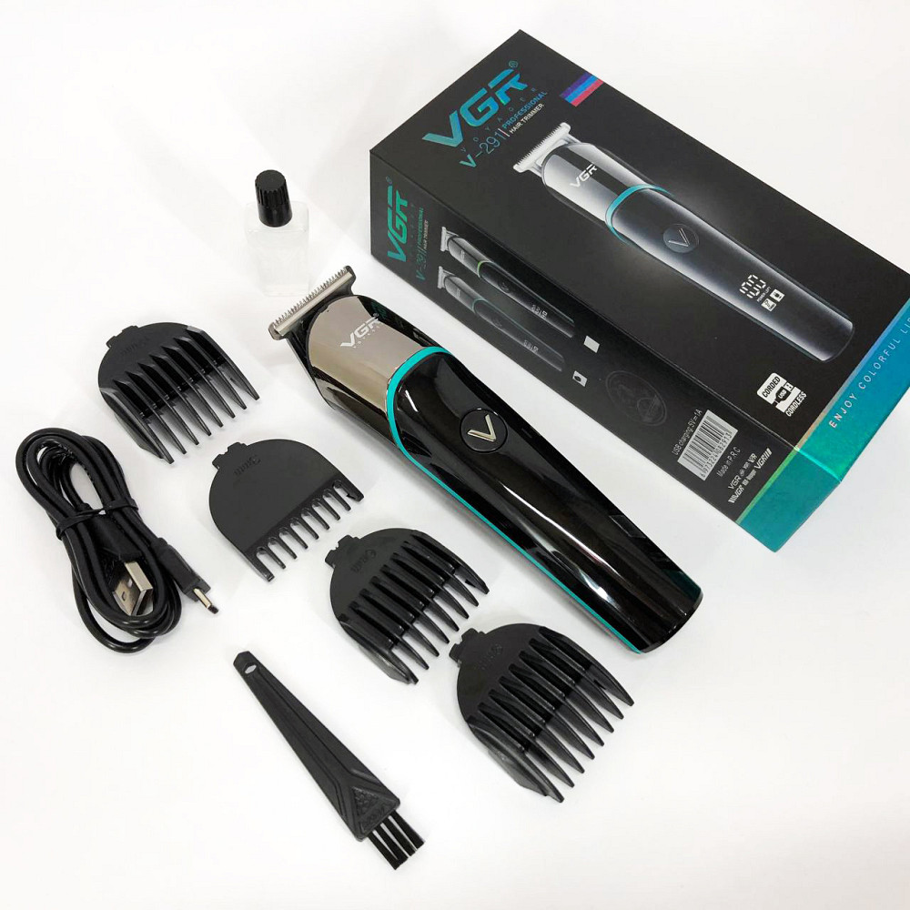 Машинки для стрижки професійні машини, Машинка для стрижки на акумуляторі Набір з зарядкою HF-87 Львів - фото 5