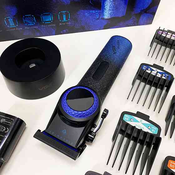 Машинка для стрижки чоловіча VGR V-001, Акумуляторний універсальний тример для стрижки HK-65 Київ