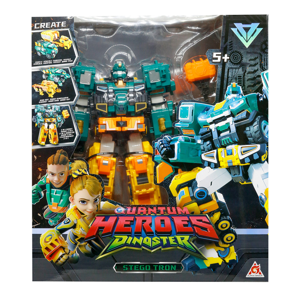 Ігровий набір з роботом-трансформером Dinoster - Стего Трон Дніпро - фото 10