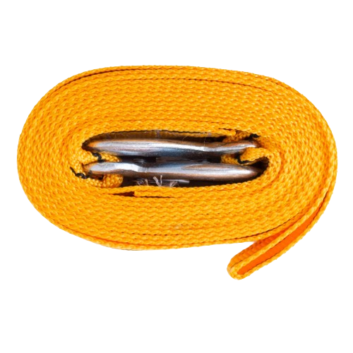 Трос буксирувальний 5 тонн 5м*60мм гаки/сумка СИЛА Житомир - изображение 1