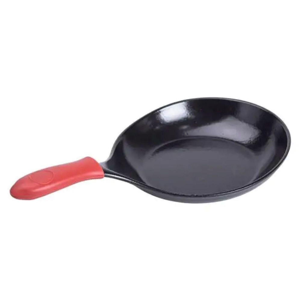 Чавунна сковорода з силіконовою ручкою Ø21 см Київ - фото 1