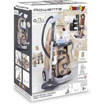 Игровой набор Smoby Тележка для уборки Ровента с пылесосом (7600330325) Вінниця