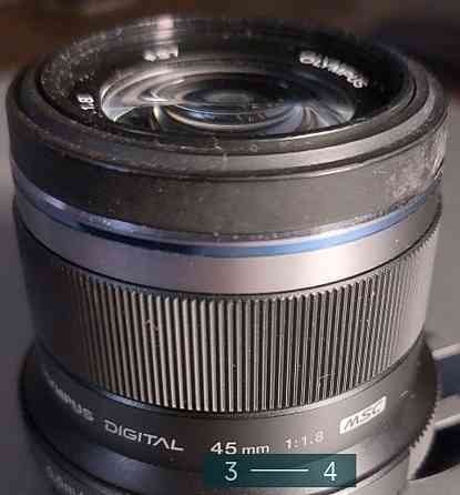 Объектив Olympus M.Zuiko Digital 45mm f/1.8 — портретний об'єктив для MFT (Micro 4/3) Киев