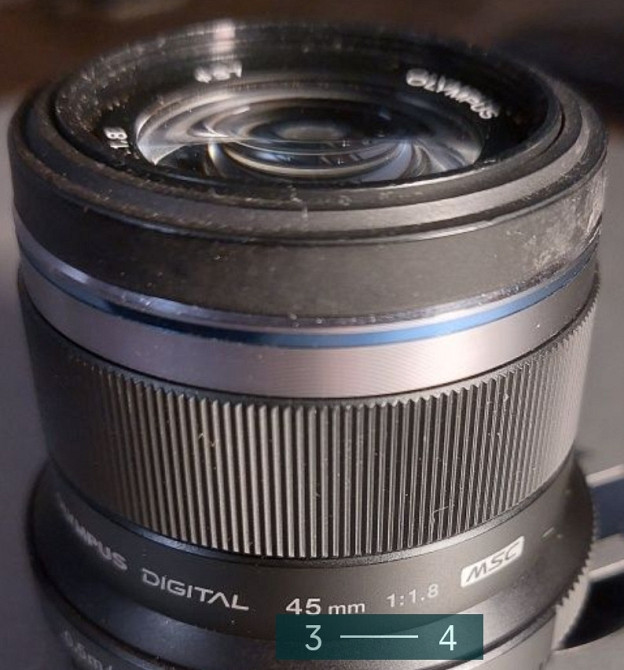 Объектив Olympus M.Zuiko Digital 45mm f/1.8 — портретний об'єктив для MFT (Micro 4/3) Киев - изображение 2