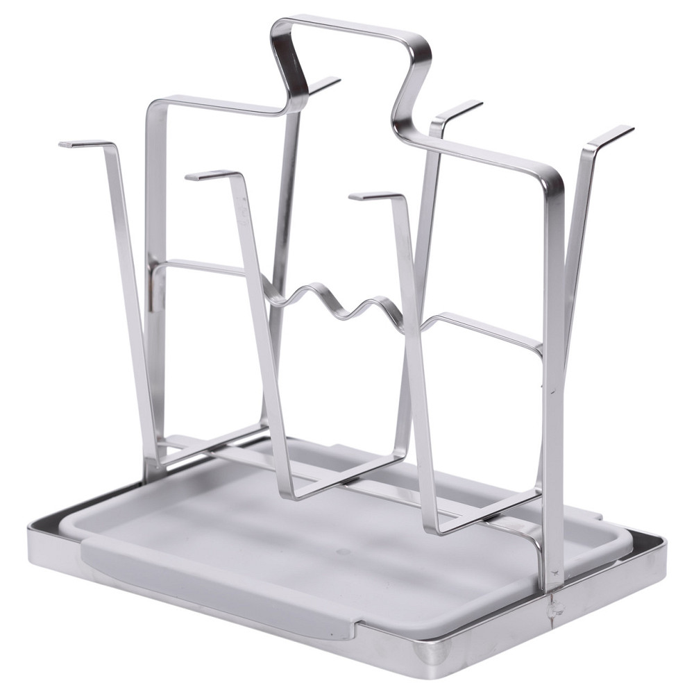 Yiwu Сушарка-органайзер для посуду на кухню зі сталі HP-46-14 Коломыя - изображение 2