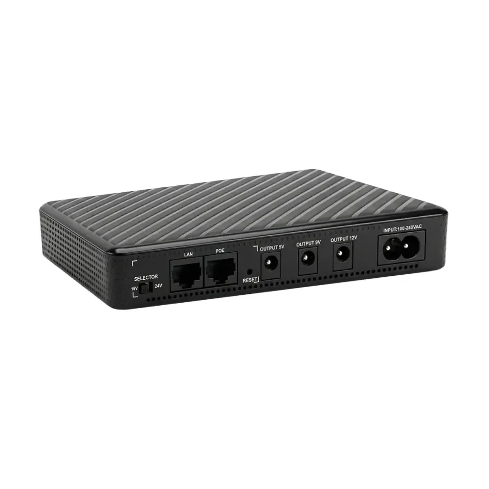 Источник бесперебойного питания Mini UPS SKE POE-432N 8800mAh 5V/9V/12V/15V/24V/PoE, Li-ion 4*2.2Ah, для роутера и медиаконвертера Киев - изображение 11
