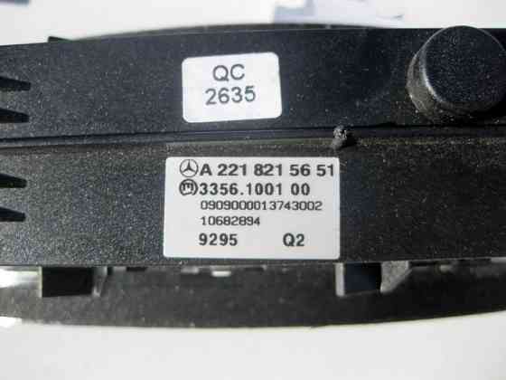 Mercedes-Benz  A2218215651 Блок кнопок у приладову панель - торпеду S-Class W221 CL C216 Одесса