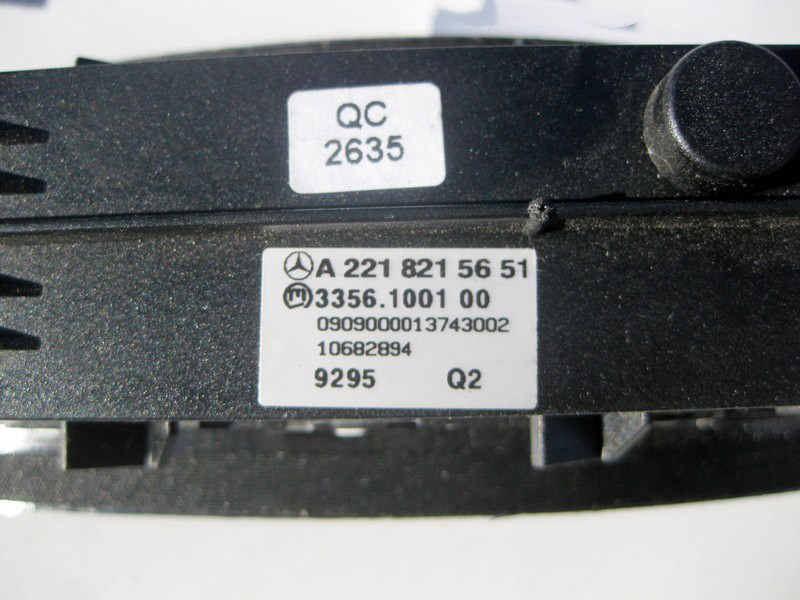 Mercedes-Benz  A2218215651 Блок кнопок у приладову панель - торпеду S-Class W221 CL C216 Одесса - изображение 3