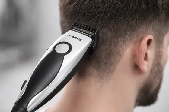 Машинка для стрижки 25 Вт MZ-325 Pro + Ножницы и Расческа Коломыя