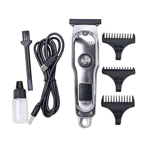 Sokany Машинка для стрижки 3 насадки Срібляста Sokany SK-LF-9988G Коломия