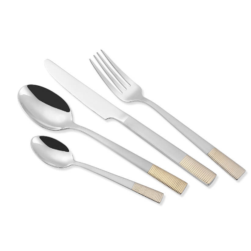 Набір столових приборів 24 предмети золото MR-1520G-24 Maestro Житомир - изображение 1