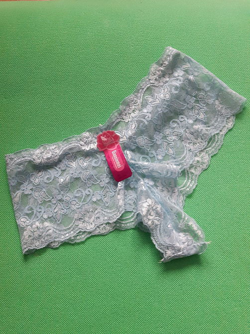 Трусы шортиками 50 размер светло-голубые, 80% нейлон, 20% спандекс Киев - изображение 1