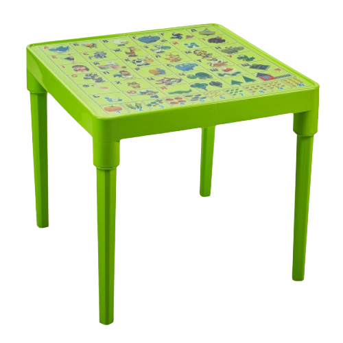 Стіл дитячий Абетка українська оливковий Алеана Житомир