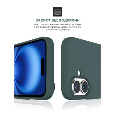 Чохол до мобільного телефона Armorstandart ICON2 MagSafe Apple iPhone 16 Lake Green (ARM81313) Вінниця - фото 7