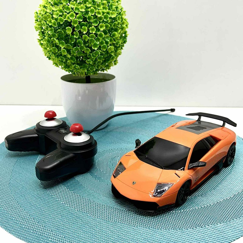 Машинка Lamborghini на радіокеруванні Автосвіт масштаб 1:24 Помаранчева (AR-2325) Чернігів - фото 4