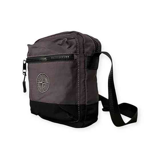 Сумка через плече Stone Island 20/15 світло сірий Запоріжжя