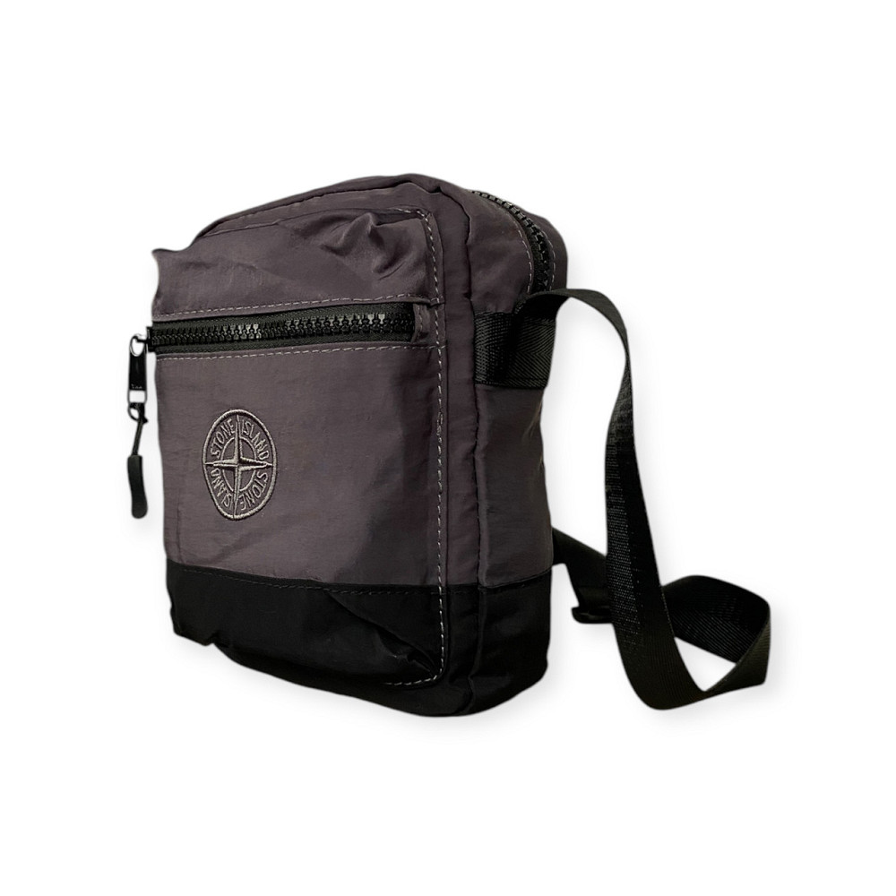 Сумка через плечо Stone Island 20/15 черный Серый Киев - изображение 3