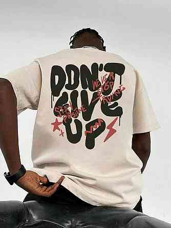 Футболка чоловіча с принтом  48 Бежева 2664093708 Дніпро