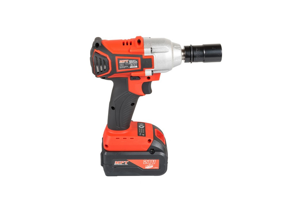 MPT Гайковерт акумуляторний MPT 21 V Li-ion 350 Нм 3 швидкості пластиковий кейс .A1 Коломия - фото 4