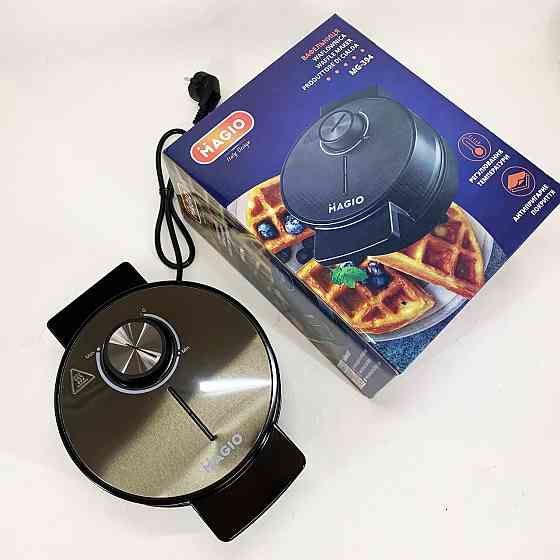 Вафельниця для приготування смачних вафель MAGIO, Хороша вафельниця для тонких вафель ST-94 Івано-Франківськ