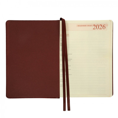 Еженедельник Leo planner А5 датированный 2026 "City", твердый, коричневый, 368 страниц (252668) Винница - изображение 11